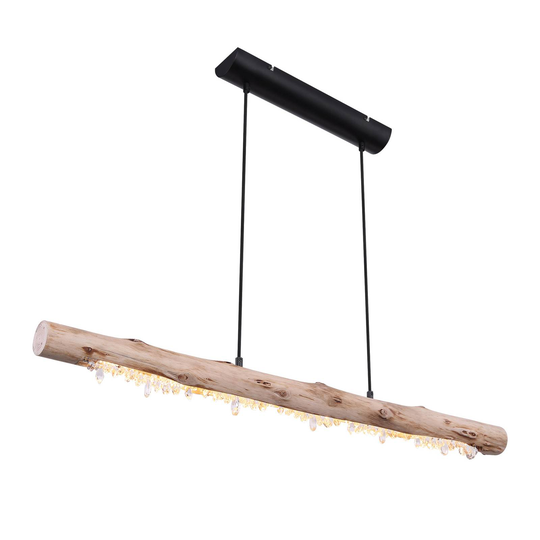 LED-riippuvalaisin Felicitas puuta, pituus 100 cm