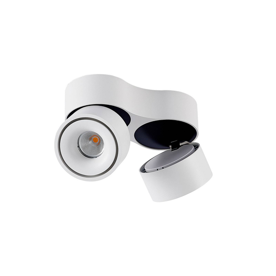 Arcchio Rotari -LED-kattokohdevalo, 2x8,9W