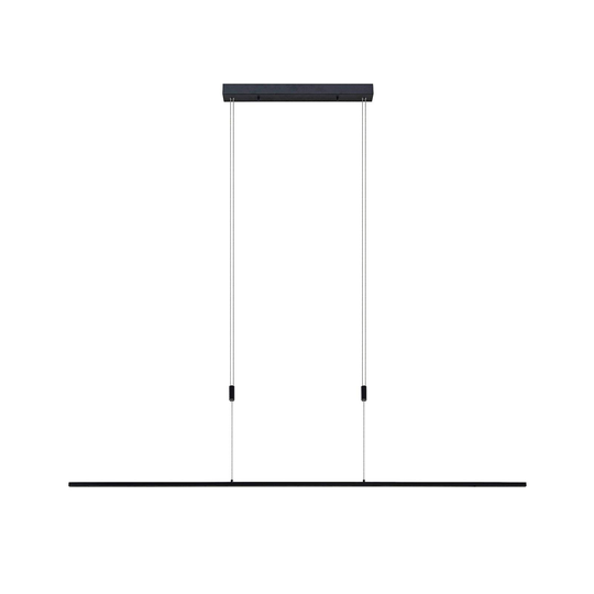 Lucande Stakato -LED-riippuvalo 8x, P 180 cm