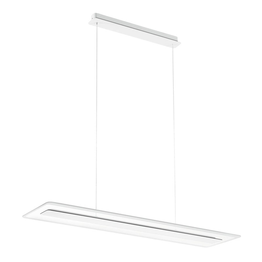 LED-riippuvalaisin Antille lasia, valkoinen