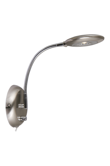 MOTO wall lamp, antique (Harjattua terästä)