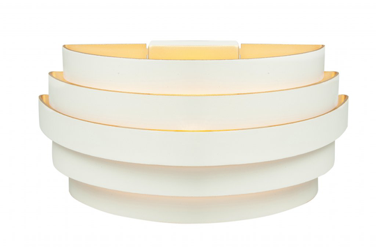 Scudo wall lamp 25cm (Valkoinen)