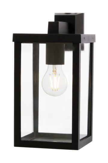 ARENDAL wall lamp outside, small black (Musta)