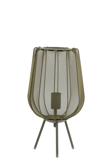 Table lamp Ø25x45 cm PLUMERIA dark green (Vihreä)