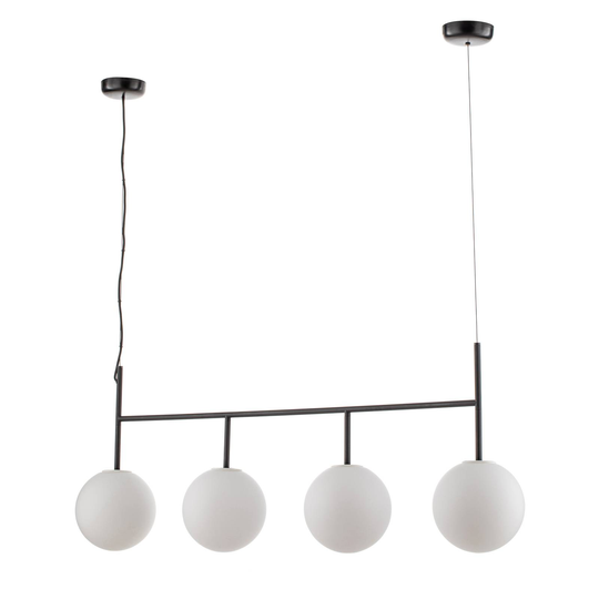Menu TR Bulb LED-riippuvalo, 4-lamp. musta/mattai