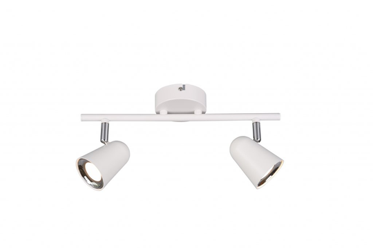 Toulouse LED spotlight 2L m-black (Valkoinen)