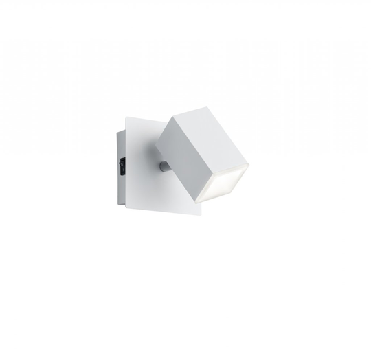Lagos LED spotlight 1L m-white