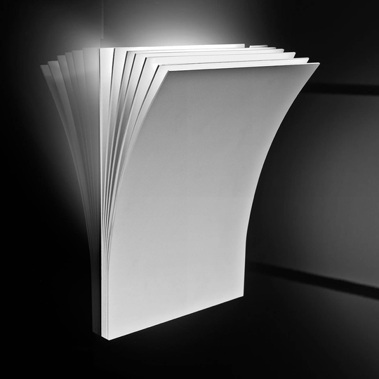 Axolight Polia LED-seinävalaisin, valkoinen 19 cm