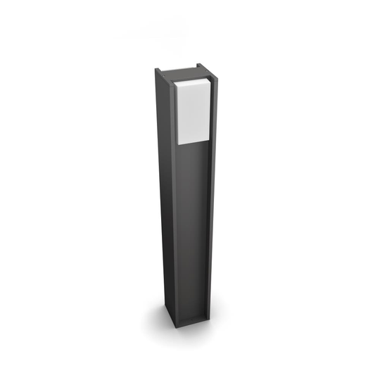 Turaco post anthracite 1x9.5W 230V (Antrasiitti harmaa)