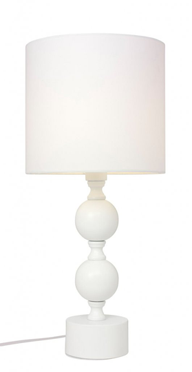 Pump table lamp (valkoinen)