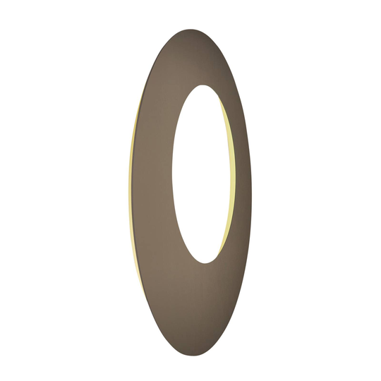 Escale Blade Open-LED-seinävalaisin pronssi Ø79 cm