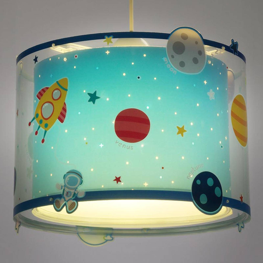 Planets – lastenhuoneen kuvioitu riippuvalaisin