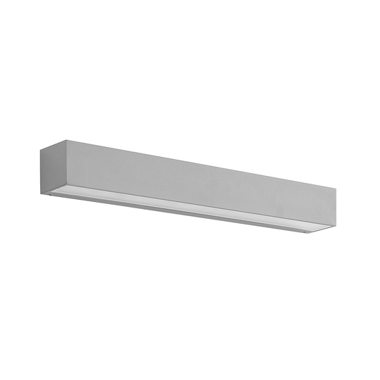 Lucande Lengo-LED-seinävalo 50cm hopea 1 lamppua