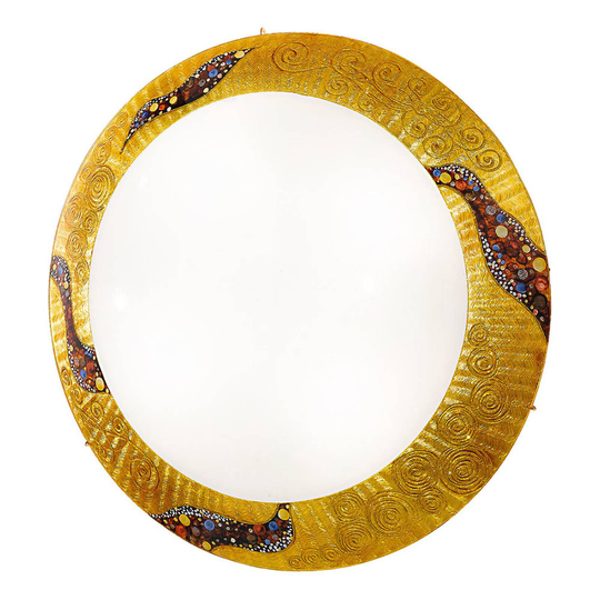 KOLARZ Serena Kiss Gold -seinävalaisin 24 k, Ø50cm
