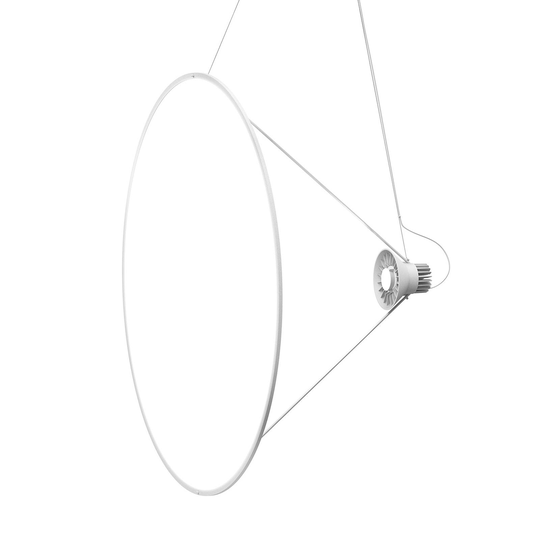 Luceplan Amisol -riippuvalaisin 110cm valkoinen
