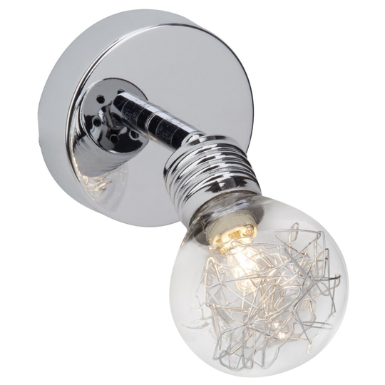 Bulb wall lamp