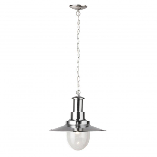 Fisherman XL ceiling lamp (Harjattu teräs)