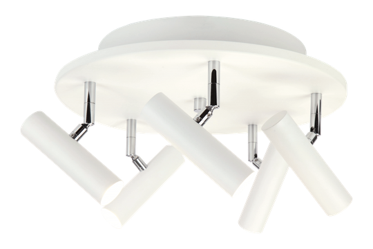 ARTIC roof spot round 5th, black (Valkoinen)