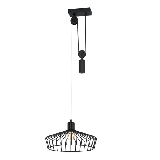 Winkworth Taklampa 1L (Musta)