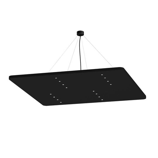 LEDWORKS Sono-LED Square 16-riippuv. 930 38° musta