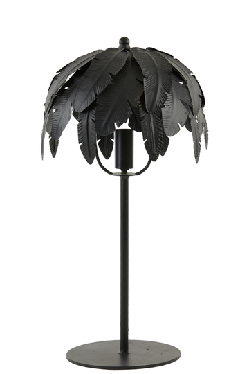 Table lamp E14 Ø26x50 cm PALMU matt black (Musta)