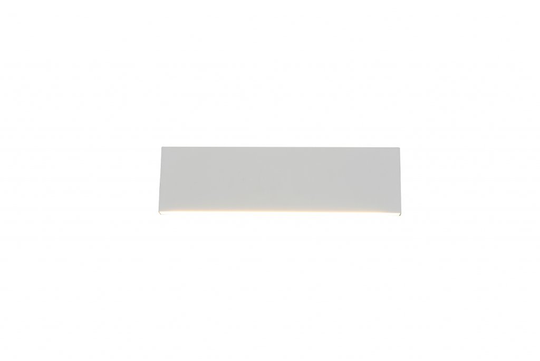 Concha LED wall light 28cm m-white