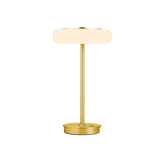 BANKAMP Centa LED-pöytävalaisin, messinki