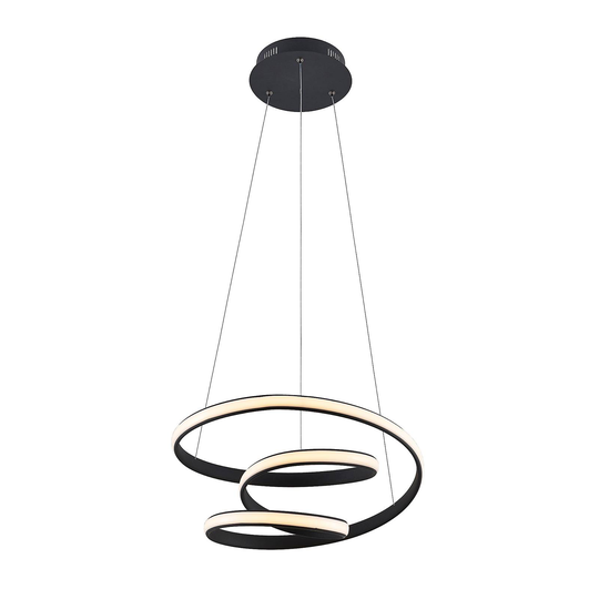 Lucande Sakina -LED-riippuvalaisin, Ø 48cm