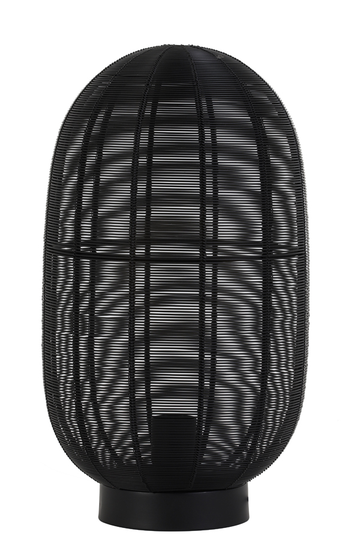 Stop table lamp (Musta)