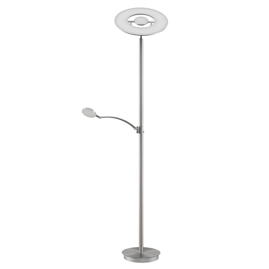 Lucande Journi -LED-lattiavalo, nikkeli