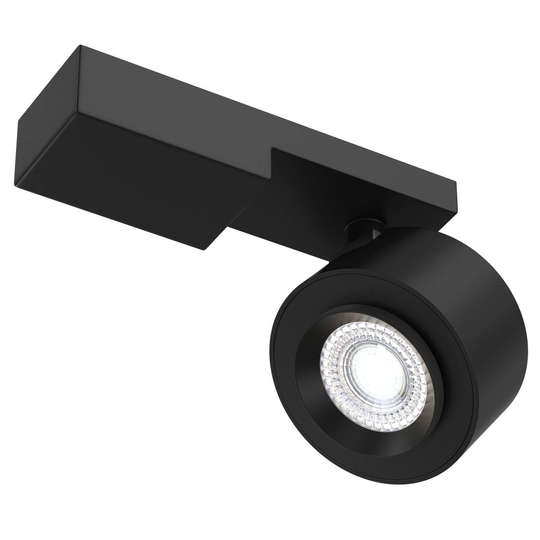 Maytoni Treo -LED-kattovalaisin, 4 000 K, musta