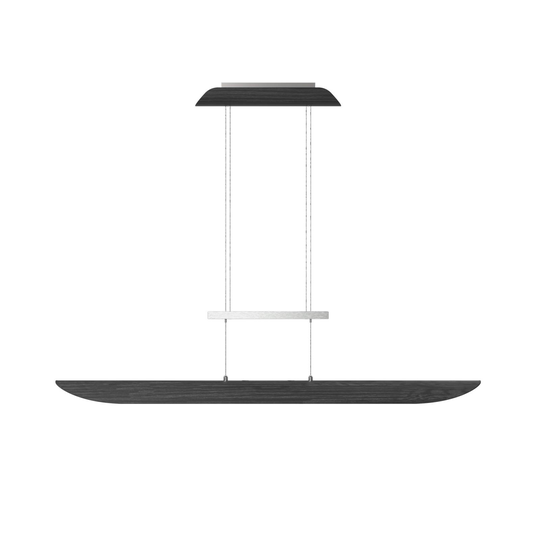 LED-riippuvalaisin Colombia XL, musta tammi