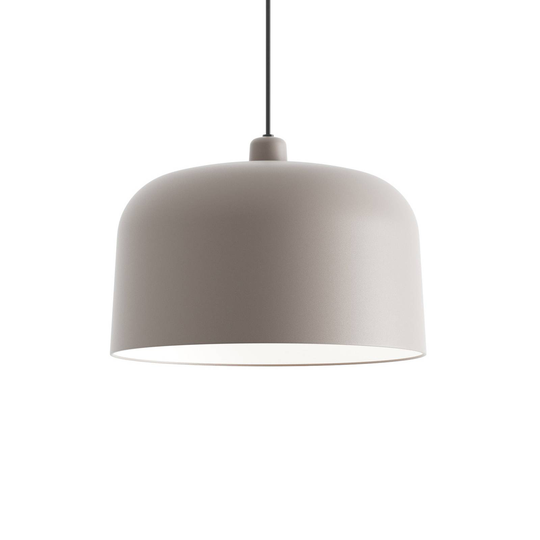 Luceplan Zile -riippuvalo, mattaharmaa, Ø 40cm