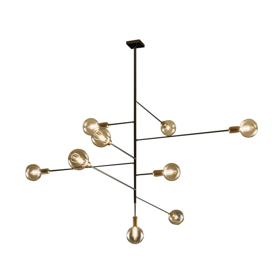 Agò-design-kattovalaisin, 9-lamppuinen