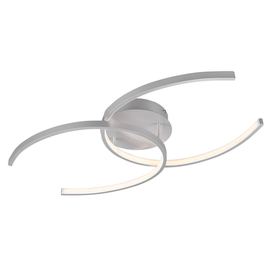 LED-kattovalaisin Cocos himmennys 3 000 K titaani