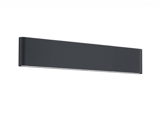 Thames II LED wall lamp 46.5 cm anthracite