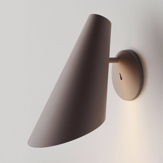 Vibia I.Cono 0720 seinävalaisin, 28 cm, beige