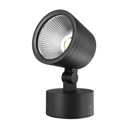 LED-ulkokohdevalo Colt, alumiini, graniitinharmaa