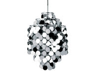 Verner Panton Fun 1DA kattovalaisin, kromi