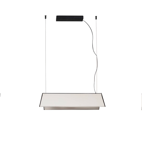 Ludovico Surface -LED-riippuvalo 60 cm, valkoinen