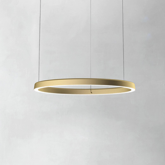 Luceplan Compendium Circle 72 cm, messinki